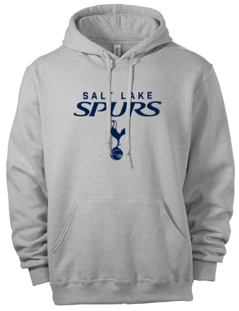 Stacked Salt Lake City Spurs Eco Premium Unisex Hooded Sweatshirt | Swagsta