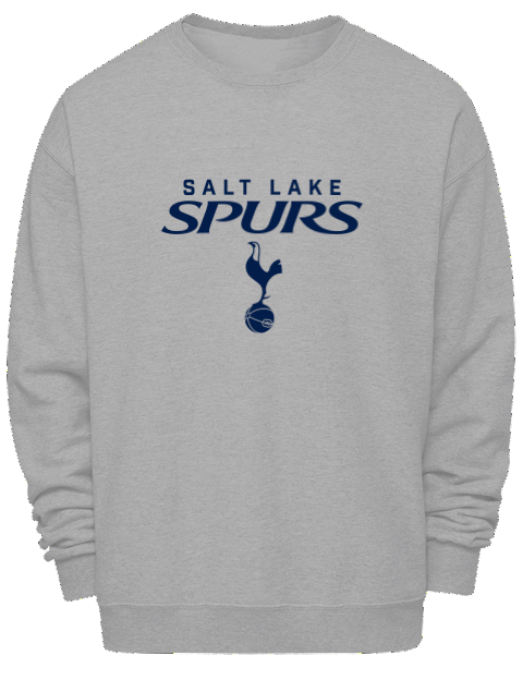 Stacked Salt Lake City Spurs Premium Unisex Crewneck Sweatshirt | Swagsta