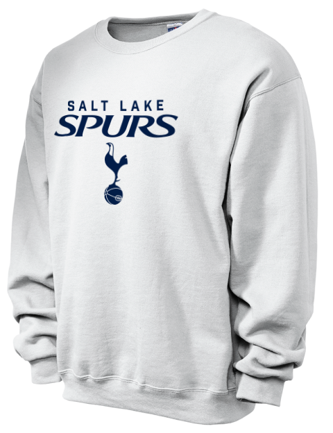 Stacked Salt Lake City Spurs Unisex Crewneck Sweatshirt | Swagsta