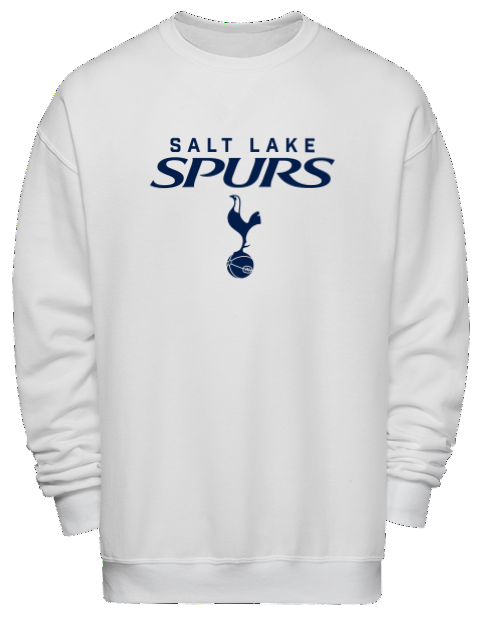 Stacked Salt Lake City Spurs Premium Unisex Crewneck Sweatshirt | Swagsta