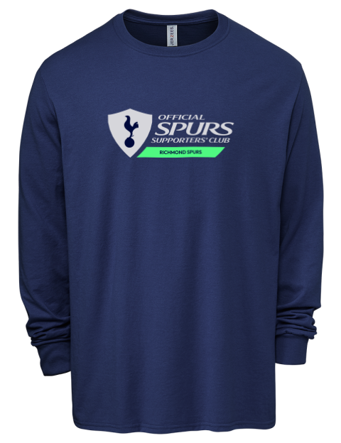 Official Edition Richmond Spurs Men's Premium Blend Long Sleeve-T-Shirt | Swagsta