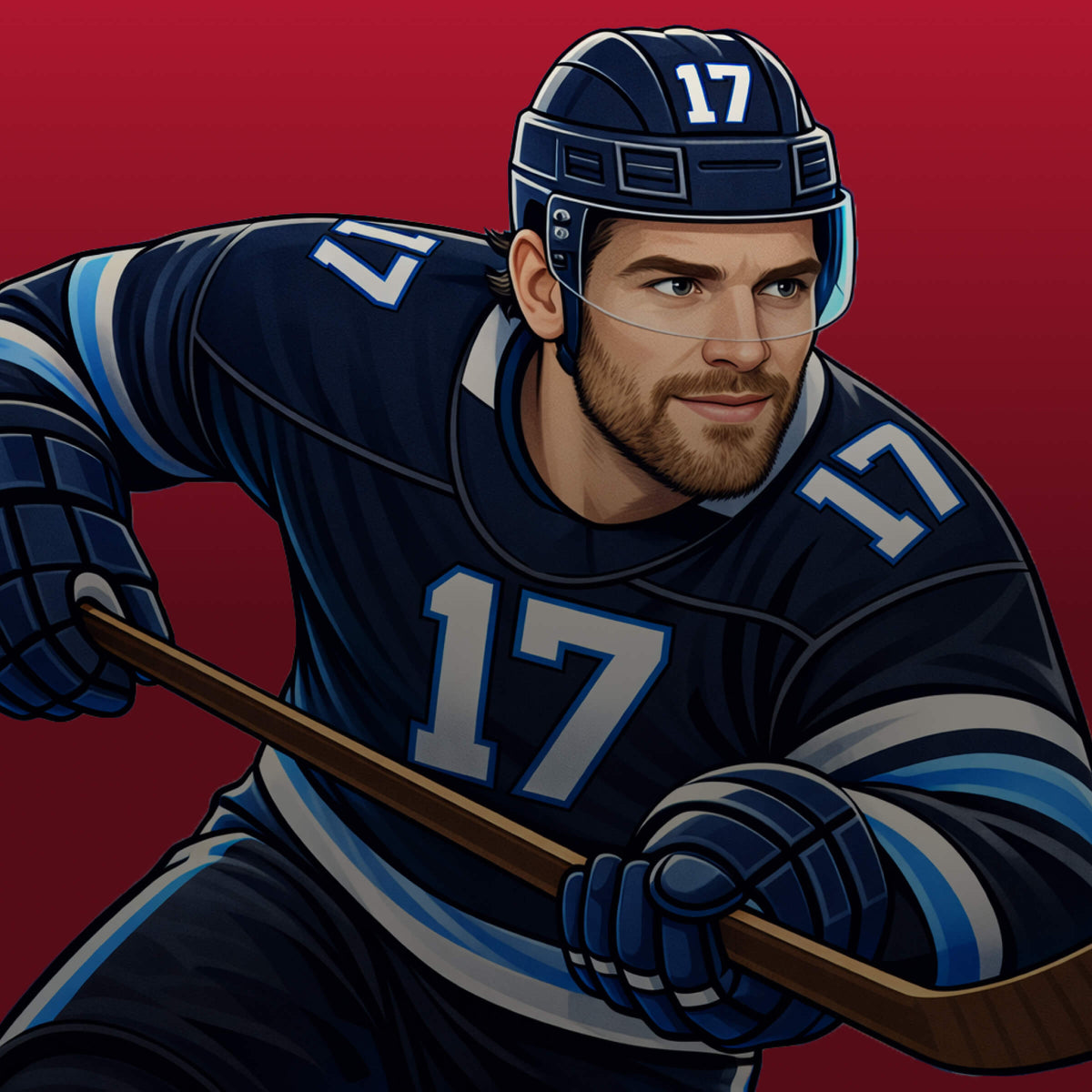 Adam Lowry #17 apparel