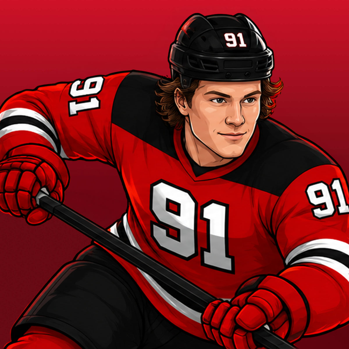 Dawson Mercer #91 apparel