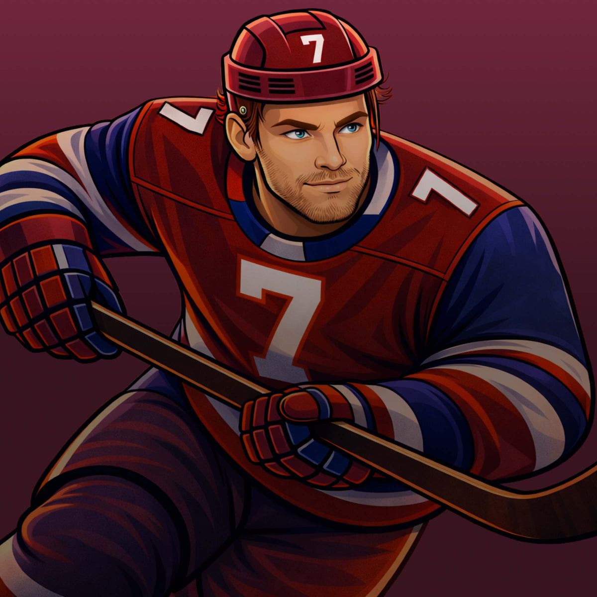 Devon Toews #7 apparel
