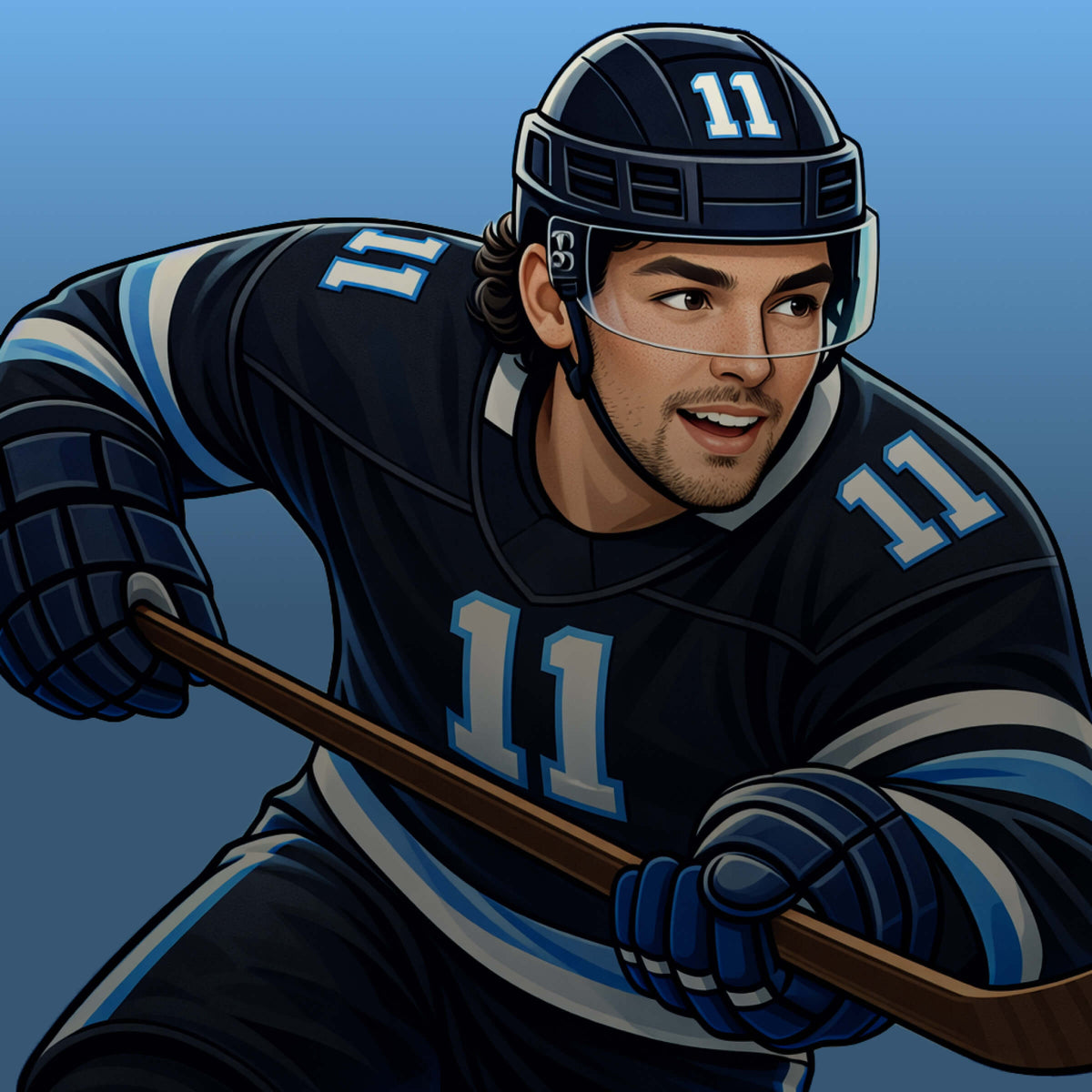 Dylan Guenther #11 apparel
