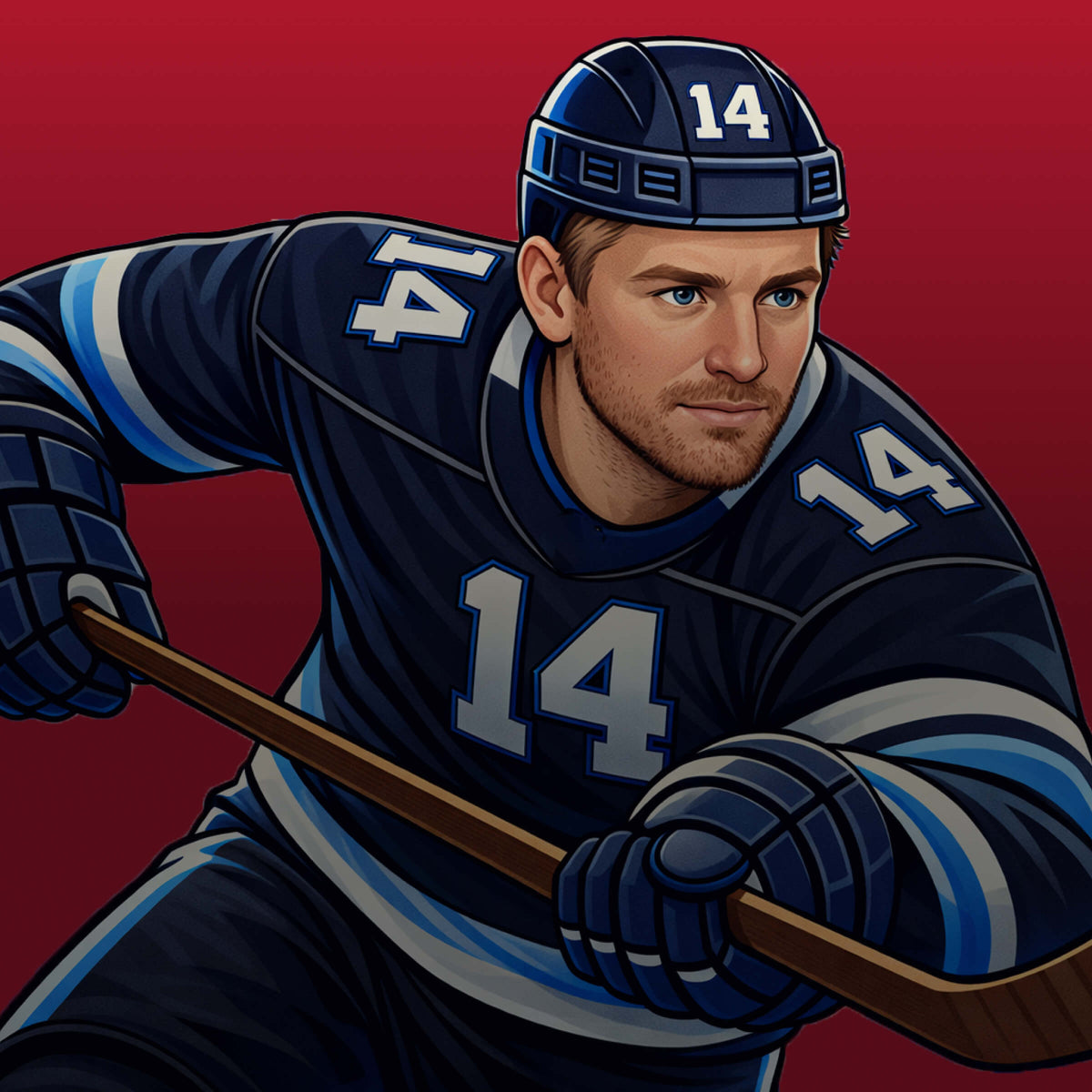 Gustav Nyquist #14 apparel