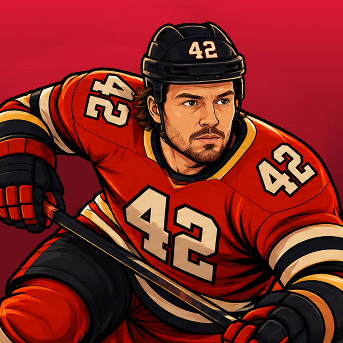 Hayden Hodgson #42 apparel