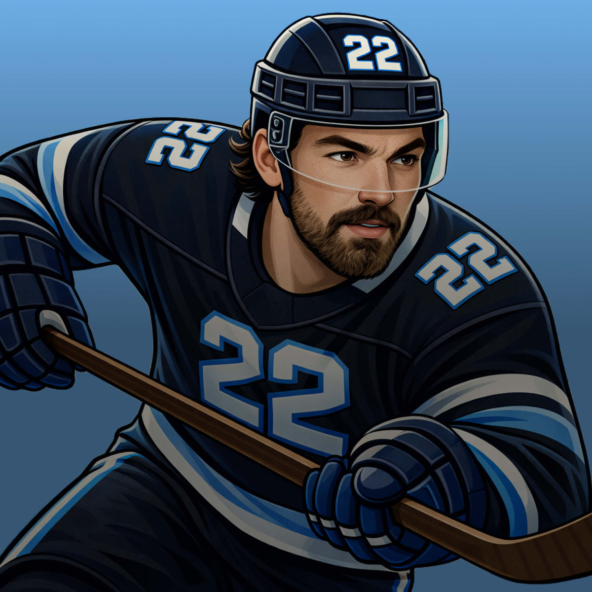 Jack McBain #22 apparel