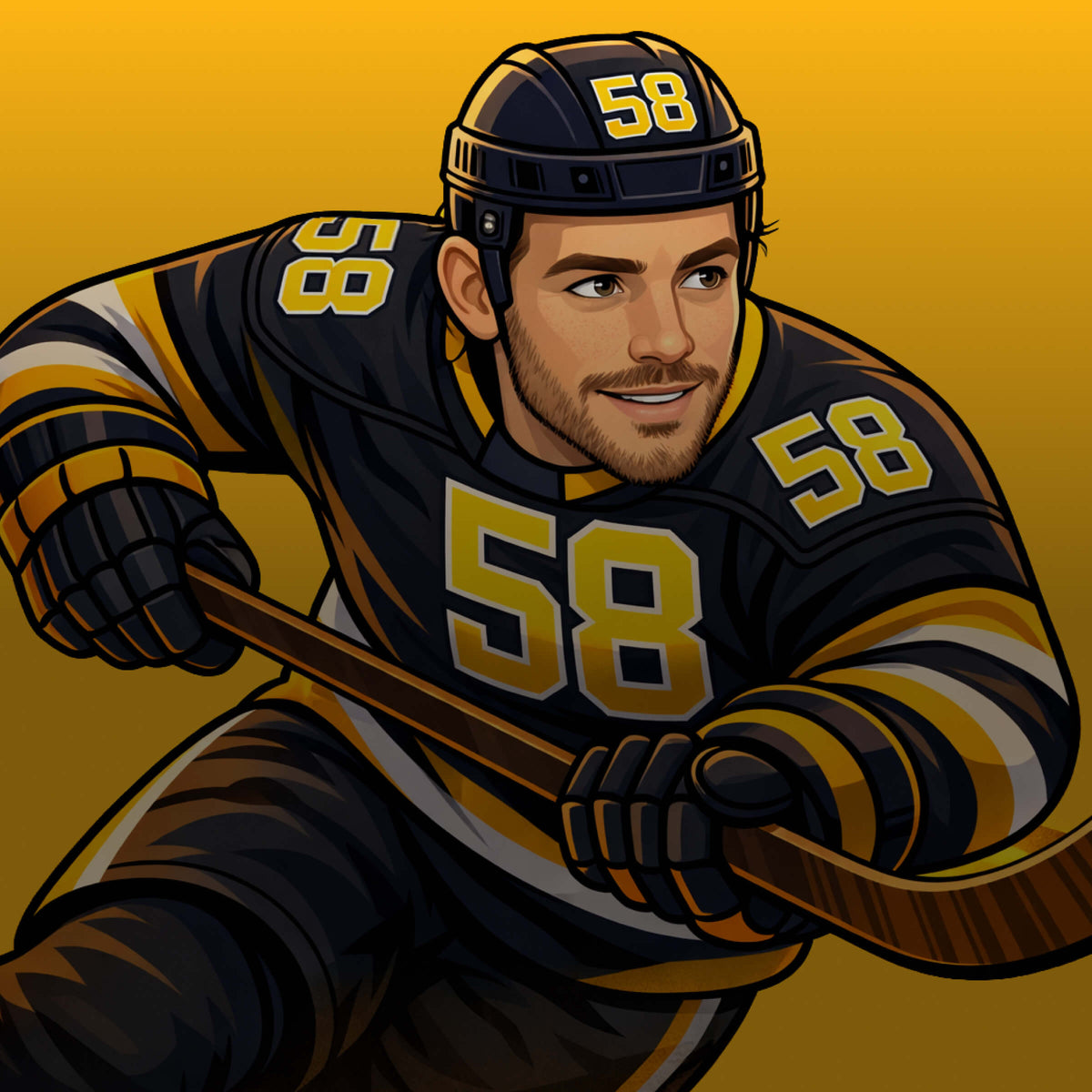Kristopher Letang #58 apparel