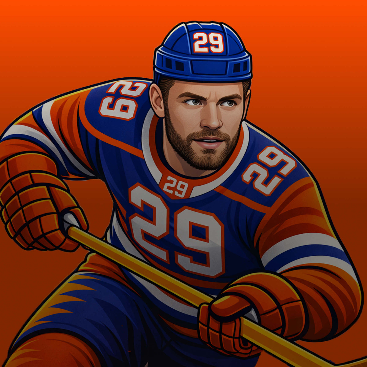 Leon Draisaitl #29 apparel