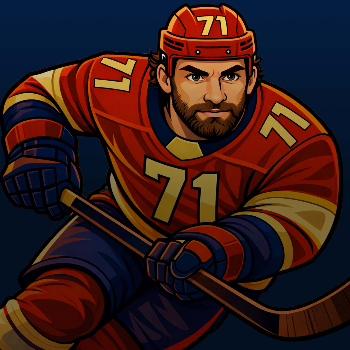 Luke Kunin #71 apparel