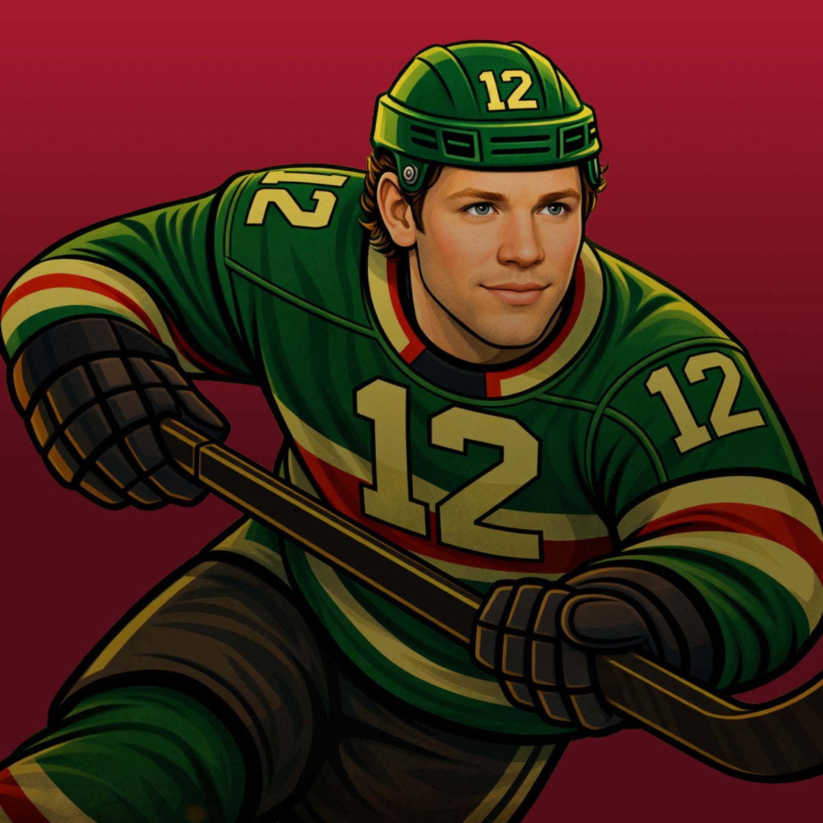 Matthew Boldy #12 apparel
