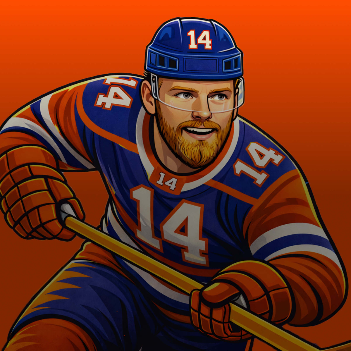 Mattias Ekholm #14 apparel