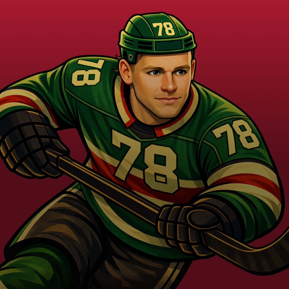 Nico Sturm #78 apparel
