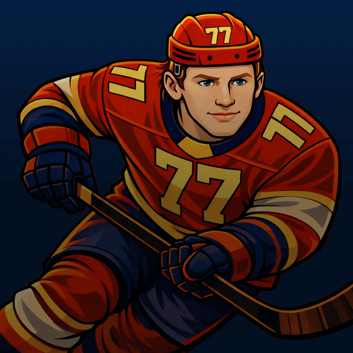 Niko Mikkola #77 apparel