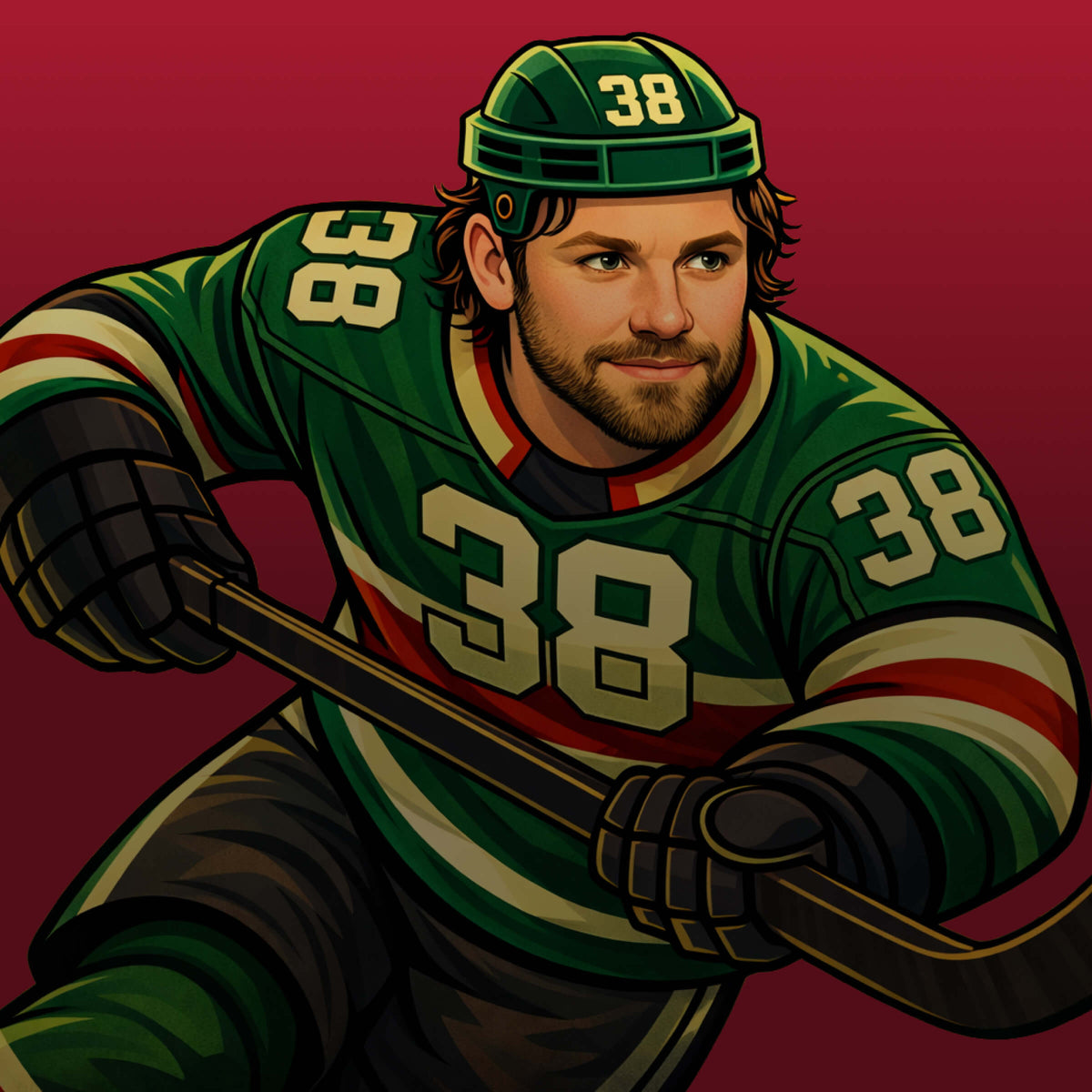 Ryan Hartman #38 apparel