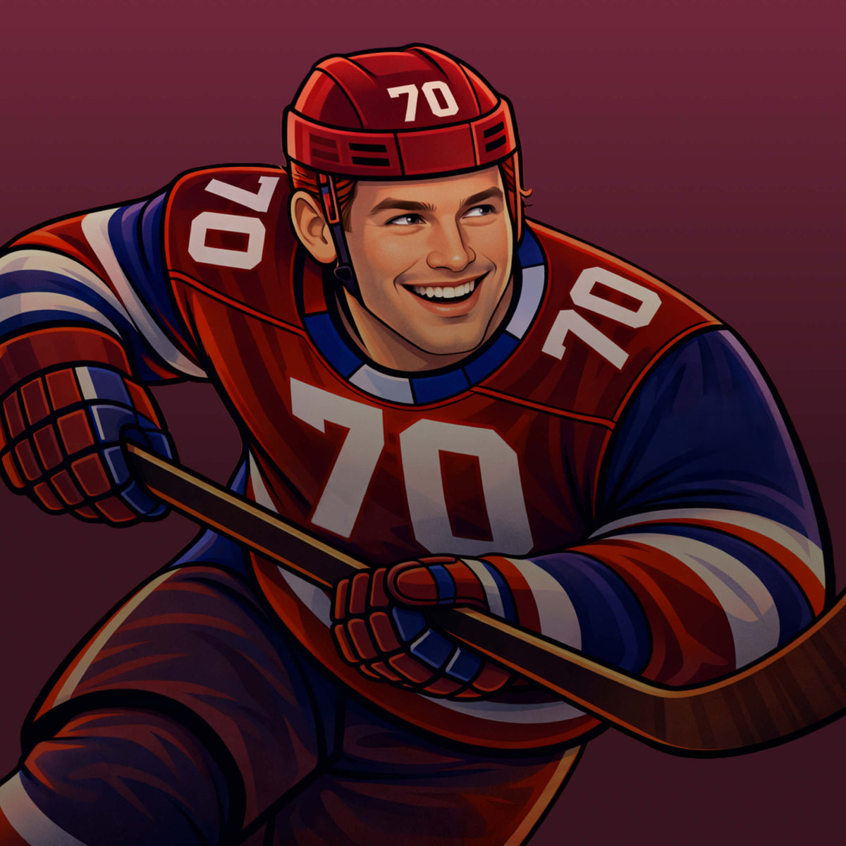 Sam Malinski #70 apparel