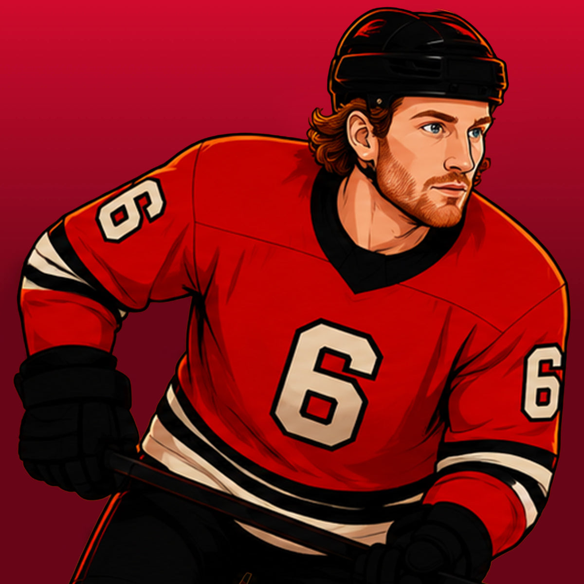 Sam Rinzel #6 apparel
