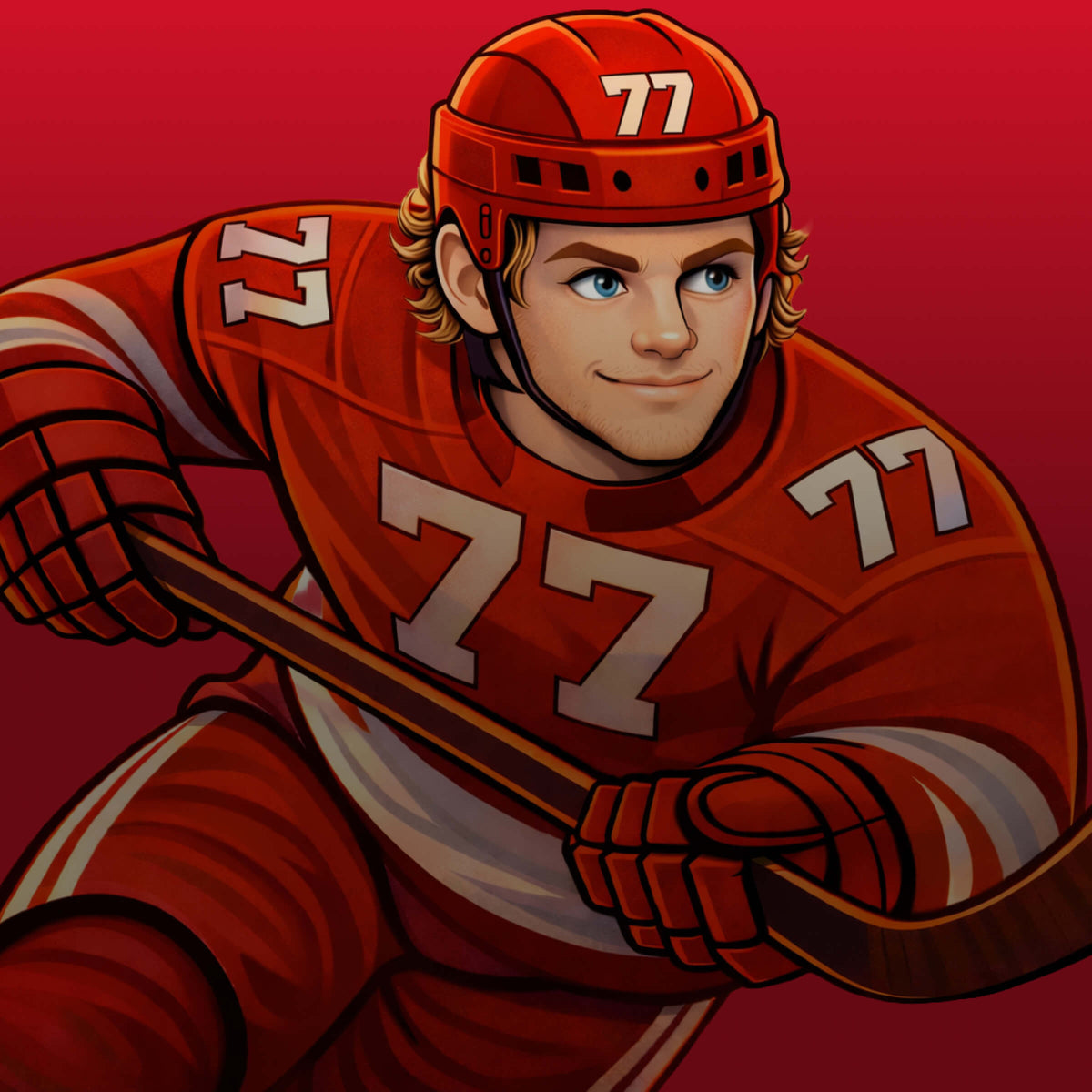 Simon Edvinsson #77 apparel
