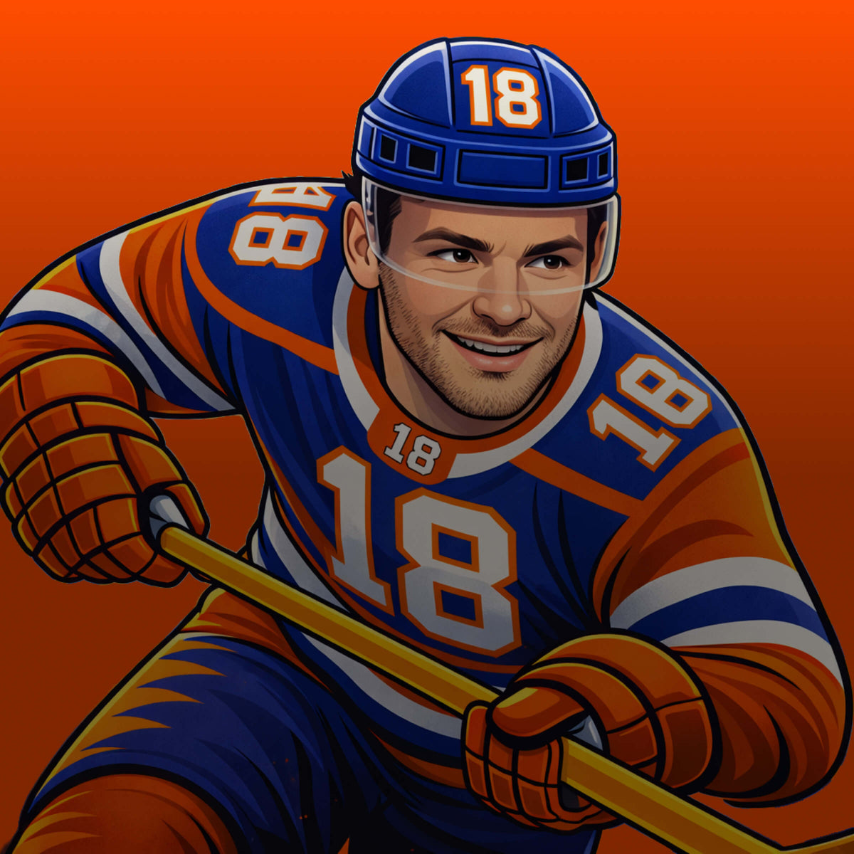 Zach Hyman #18 apparel