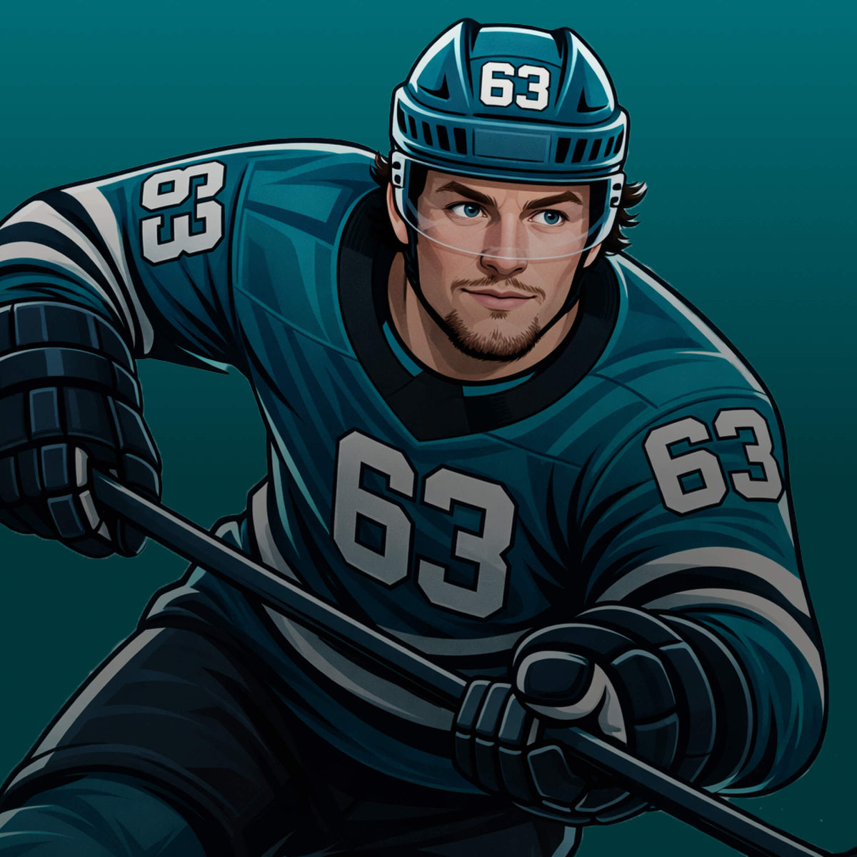 Zach Ostapchuk #63 apparel