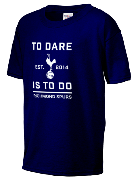 To Dare Is To Do Richmond Spurs Youth T-Shirt | Swagsta