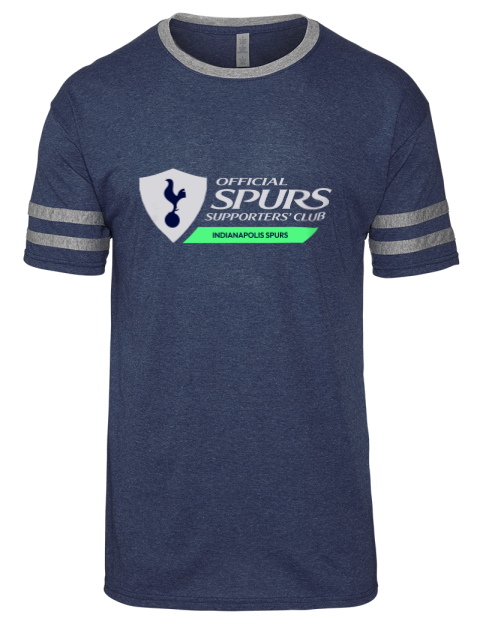 Indianapolis Spurs Men's Tri-Blend T-Shirt