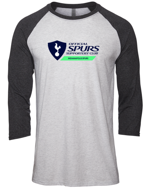Indianapolis Spurs Unisex Premium Three-Quarter Raglan T-Shirt