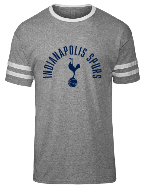 Indianapolis Spurs Men's Tri-Blend T-Shirt