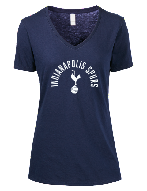 Indianapolis Spurs Premium Ladies V-Neck T-Shirt
