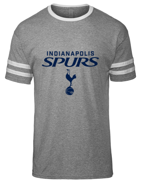 Indianapolis Spurs Men's Tri-Blend T-Shirt