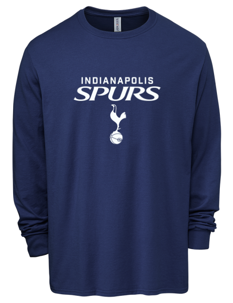 Indianapolis Spurs Men's Premium Blend Long Sleeve-T-Shirt