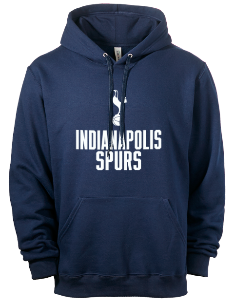 Indianapolis Spurs Eco Premium Unisex Hooded Sweatshirt
