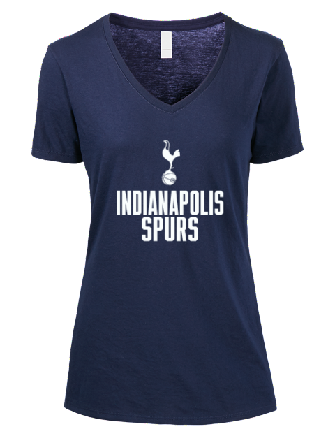 Indianapolis Spurs Premium Ladies V-Neck T-Shirt