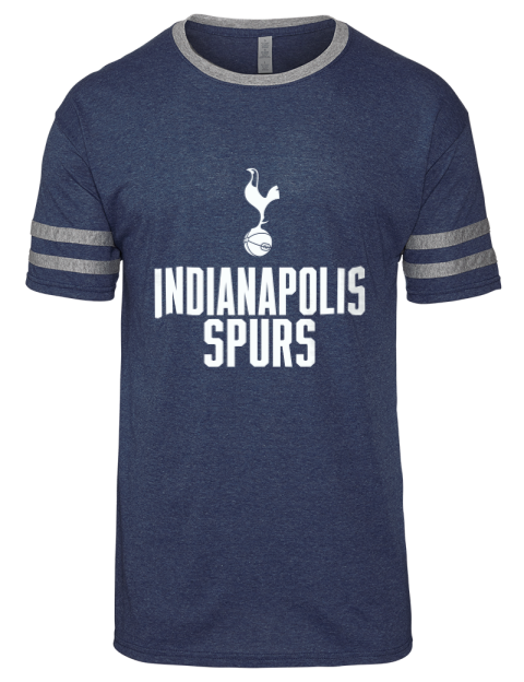 Indianapolis Spurs Men's Tri-Blend T-Shirt