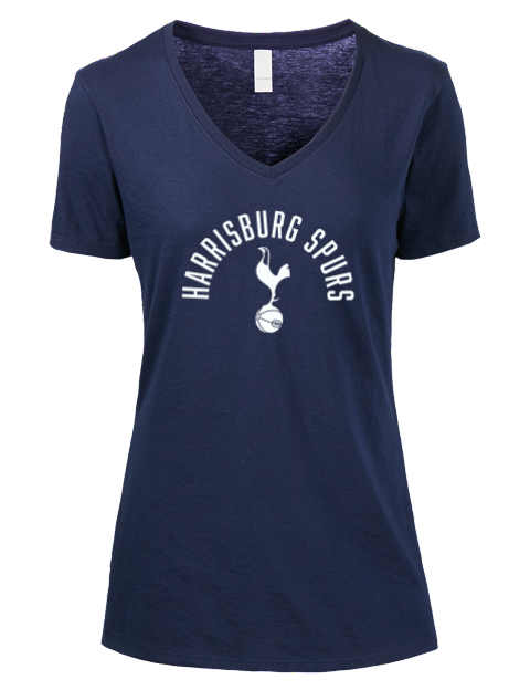Harrisburg Spurs Premium Ladies V-Neck T-Shirt