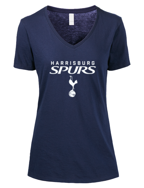 Harrisburg Spurs Premium Ladies V-Neck T-Shirt