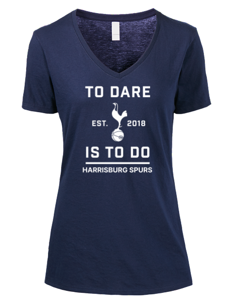 Harrisburg Spurs Premium Ladies V-Neck T-Shirt