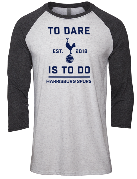 Harrisburg Spurs Unisex Premium Three-Quarter Raglan T-Shirt