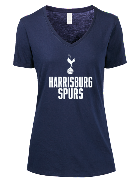 Harrisburg Spurs Premium Ladies V-Neck T-Shirt