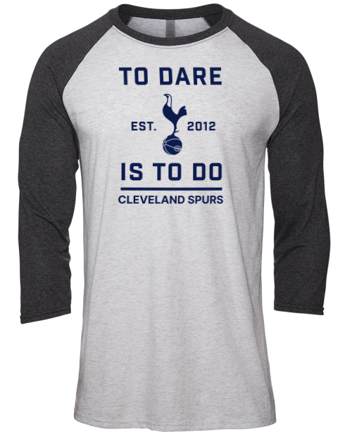 Cleveland Spurs Unisex Premium Three-Quarter Raglan T-Shirt