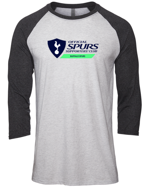 Buffalo Spurs Unisex Premium Three-Quarter Raglan T-Shirt