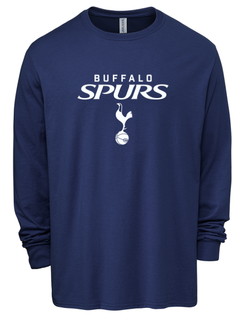 Buffalo Spurs Men's Premium Blend Long Sleeve-T-Shirt