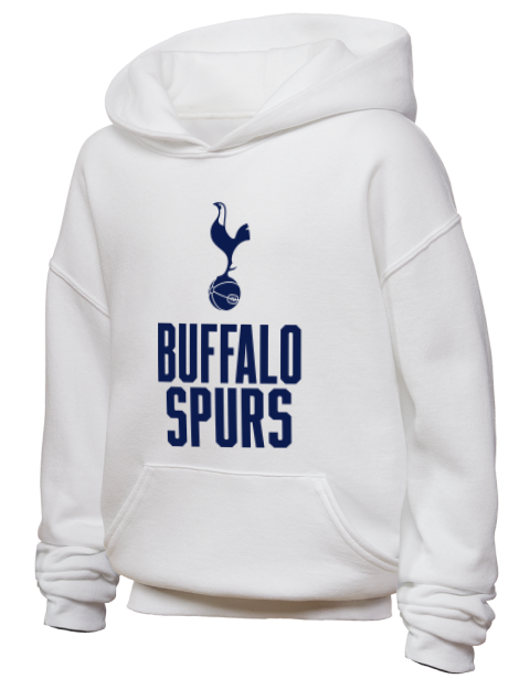Stacked Buffalo Spurs Youth Hooded Sweatshirt | Swagsta