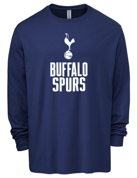 Buffalo Spurs Men's Premium Blend Long Sleeve-T-Shirt
