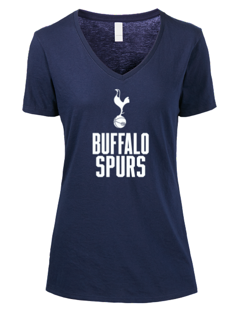 Buffalo Spurs Premium Ladies V-Neck T-Shirt