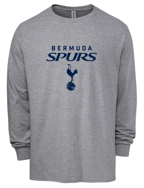Bermuda Spurs Men's Premium Blend Long Sleeve-T-Shirt