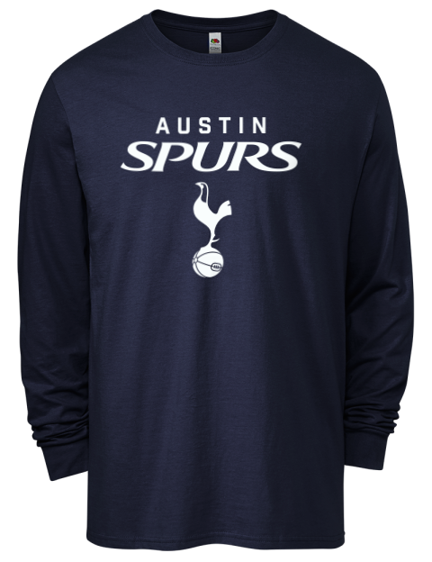 Austin Spurs Men's Long-Sleeve T-Shirt
