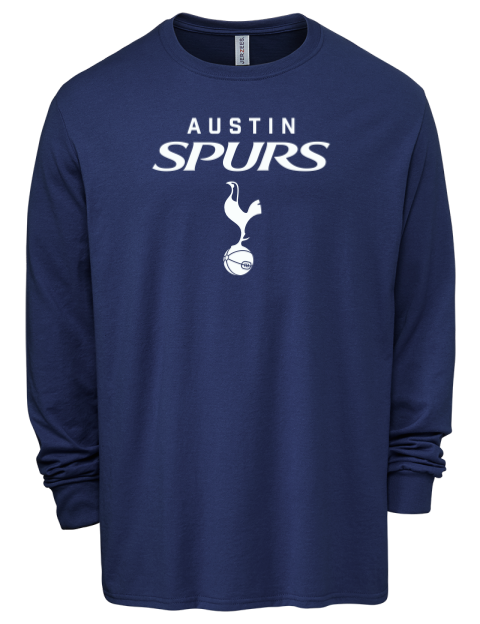 Austin Spurs Men's Premium Blend Long Sleeve-T-Shirt