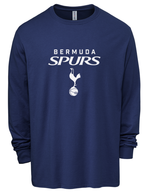 Bermuda Spurs Men's Premium Blend Long Sleeve-T-Shirt